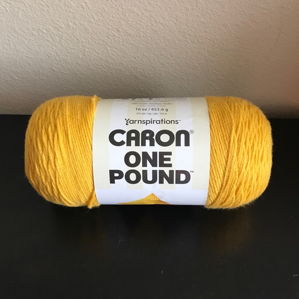 Caron one Pounder Yarn In Sunflower